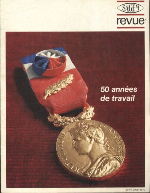 50 années de travail - Collectif - Livre