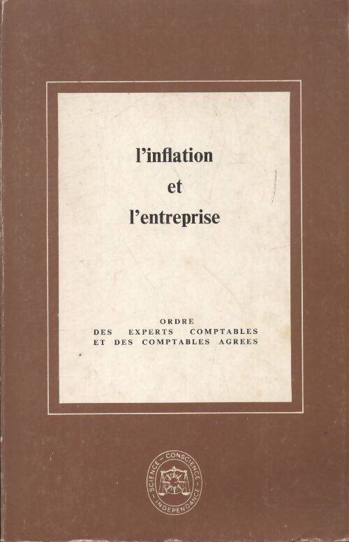L'inflation et l'entreprise - Collectif - Livre