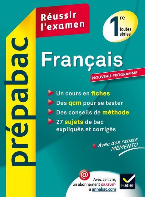 Français 1ère toutes séries - Sylvie Dauvin - Livre