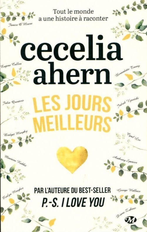Les jours meilleurs - Cecelia Ahern - Livre