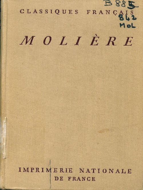Oeuvres complètes Tome IV - Molière - Livre