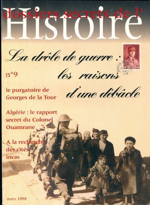 Dossiers secrets de l'histoire n°9 - Collectif - Livre