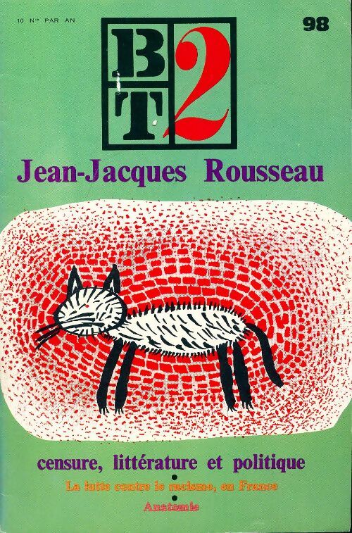 Bibliothèque du travail second degré n°98 : Jean-Jacques Rousseau - Collectif - Livre