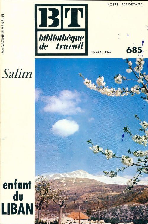 Bibliothèque de travail n°685 : Salim enfant du Liban - Collectif - Livre