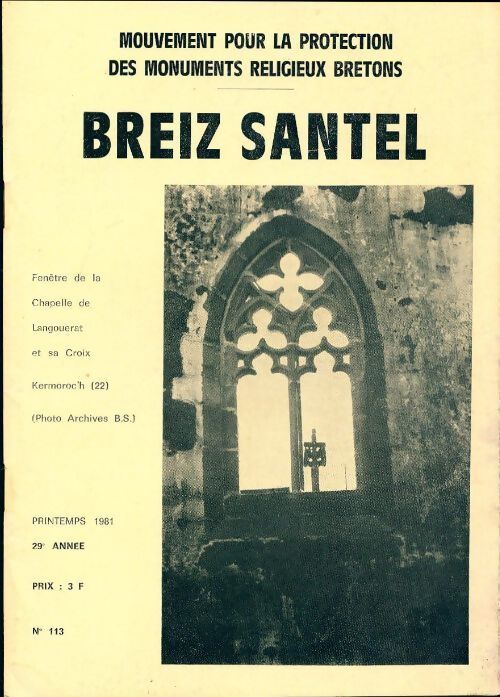 Breiz santel n°113 - Collectif - Livre