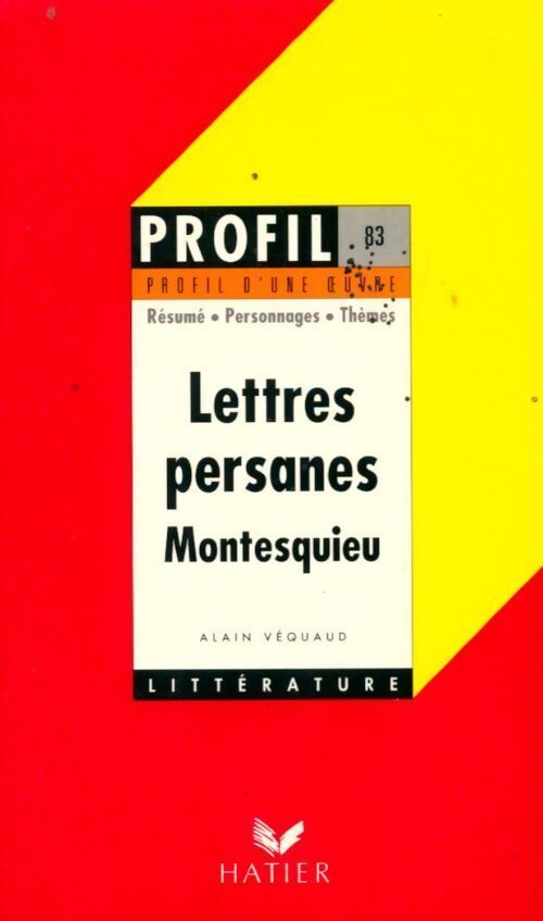 Lettres persanes Tome II - Charles De Montesquieu - Livre