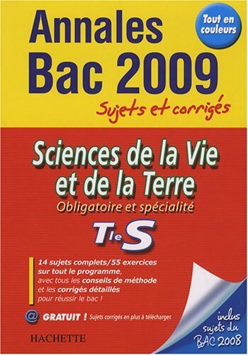 Sciences de la vie et de la terre obligatoire et spécialité Terminale S : Sujets et corrigés - Sophie Lebrun - Livre