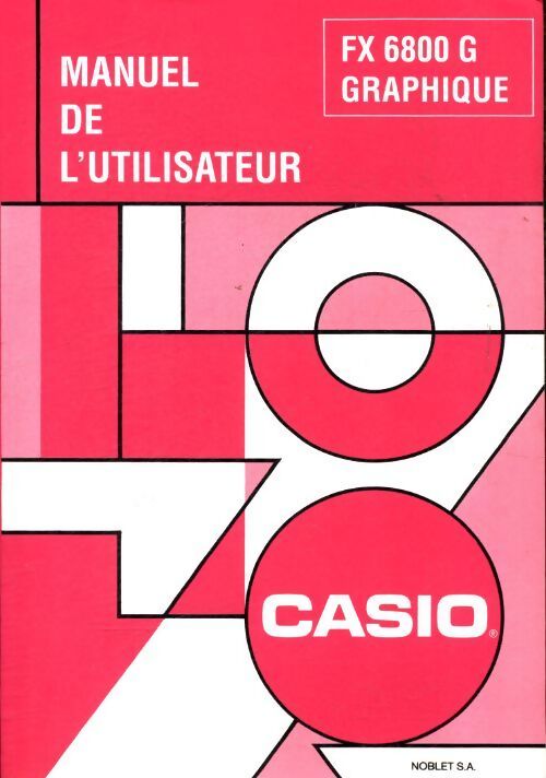 FX 6800G graphique manuel de l'utilisateur - Collectif - Livre