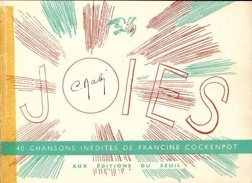 Joies - Francine Cockenpot - Livre