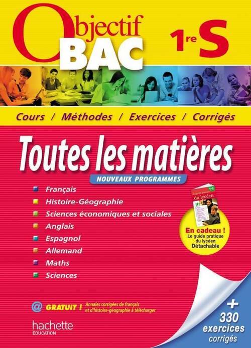 Toutes les matières 1ère S - Collectif - Livre