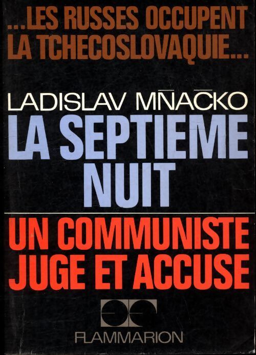 La septième nuit - Ladislav Mnacko - Livre