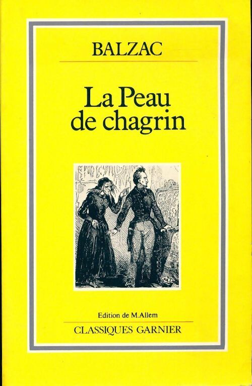 La peau de chagrin - Honoré De Balzac - Livre