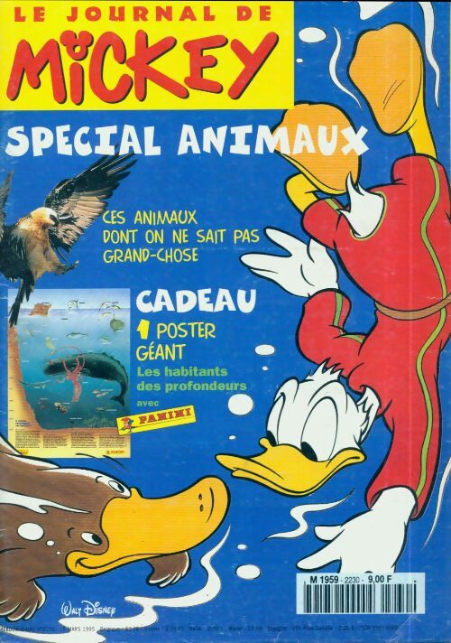 Le journal de Mickey n°2230 : Spécial animaux - Collectif - Livre