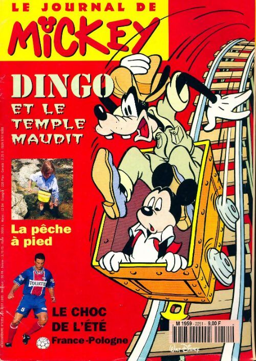 Le journal de Mickey n°2251 : Dingo et le temple maudit - Collectif - Livre