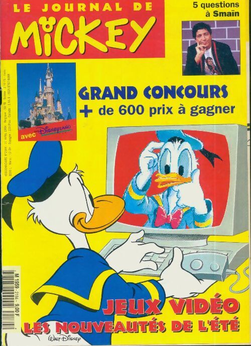 Le journal de Mickey n°2184 : Jeux Vidéos - Collectif - Livre