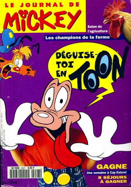 Le journal de Mickey n°2227 : Déguise toi en Toon - Collectif - Livre