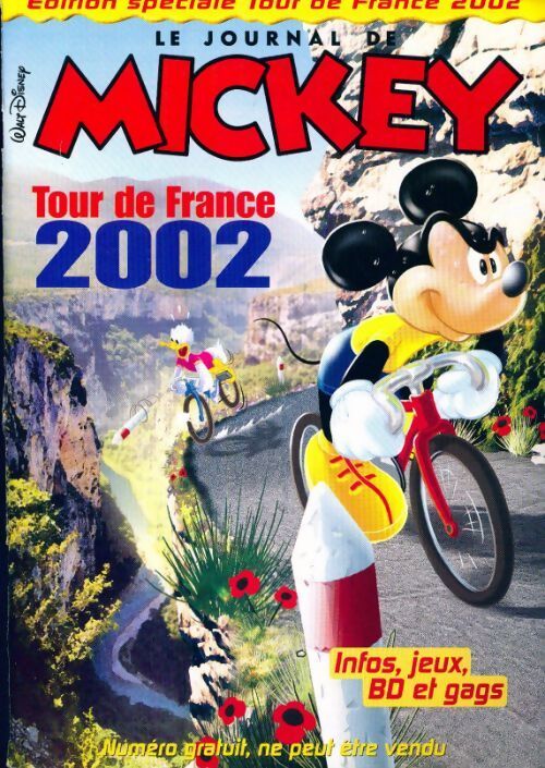 Le journal de Mickey : Tour de France 2002 - Collectif - Livre