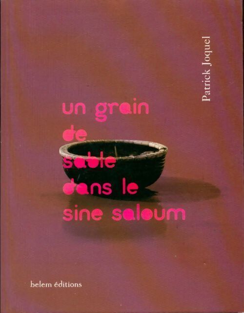 Un grain de sable dans le sine saloum - Patrick Joquel - Livre