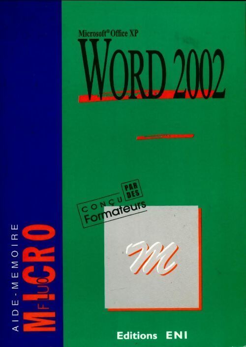 Word 2002 - Collectif - Livre