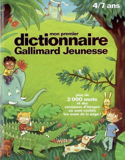 Mon premier dictionnaire Gallimard jeunesse - Bernard Couté - Livre