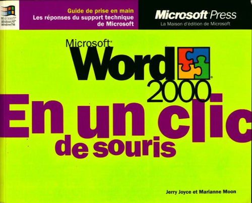 Microsoft Word 2000 en un clic de souris - Jerry Joyce - Livre