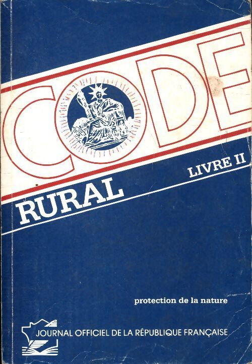 Code rural livre II 1990 - Collectif - Livre