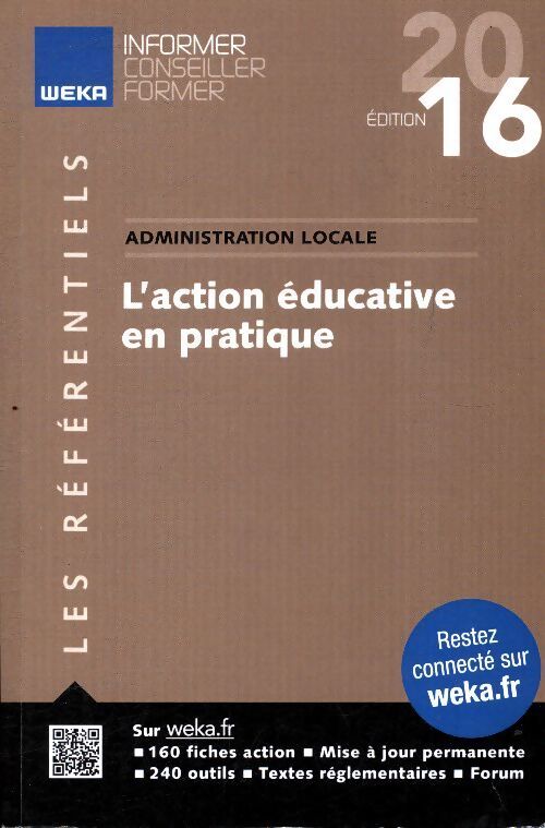 L'action éducative en pratique 2016 - Collectif - Livre