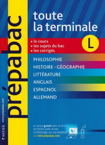 Toute la Terminale L - Collectif - Livre