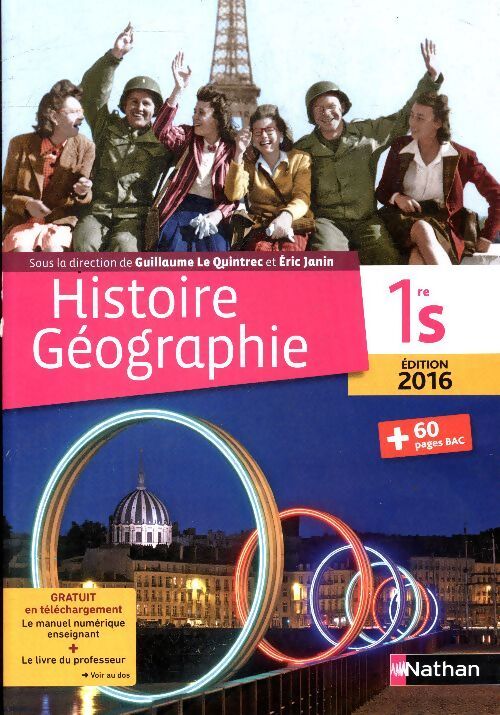 Histoire-géographie 1ère S - Collectif - Livre