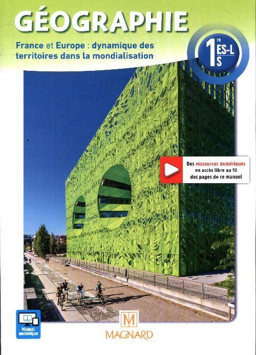 Géographie 1ère ES, L, S - Collectif - Livre