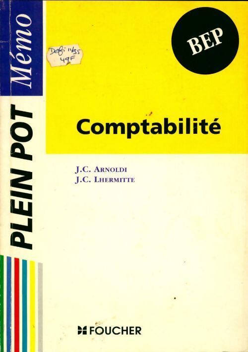 Plein pot memo compta BEP - Arnoldi - Livre