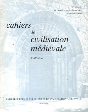Cahiers de civilisation médiévale n°173