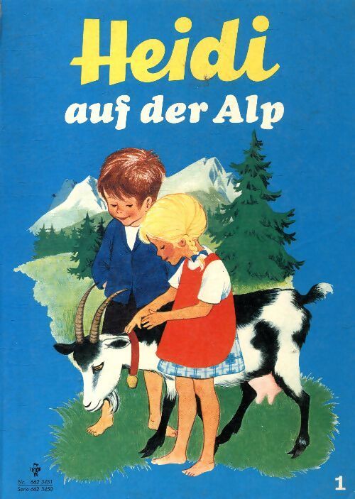 Heidi auf der Alp - Johanna Spyri - Livre