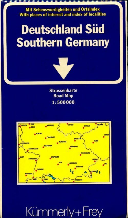 Deutschland Süd Southern Germany - Collectif - Livre