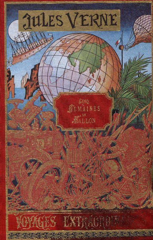 Cinq semaines en ballon - Jules Verne - Livre