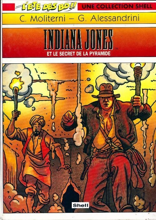 Indiana jones et le secret de la pyramide - G. Alessandrini - Livre