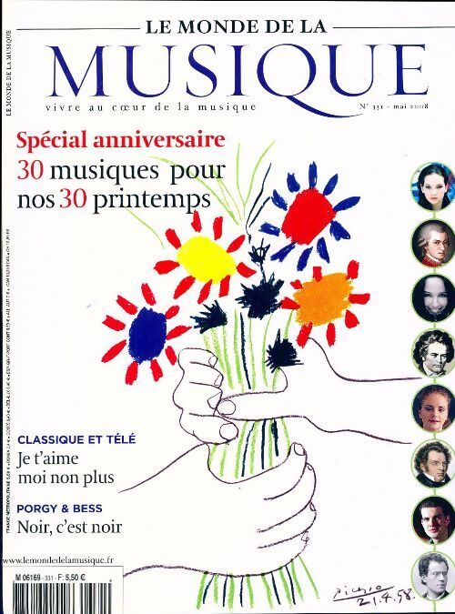 Le Monde de la Musique n°331 : Spécial anniversaire - Collectif - Livre