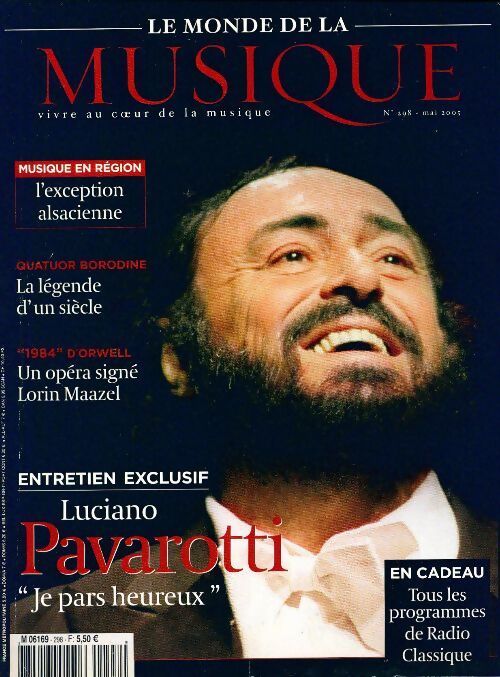 Le Monde de la Musique n°298 : Pavarotti - Collectif - Livre
