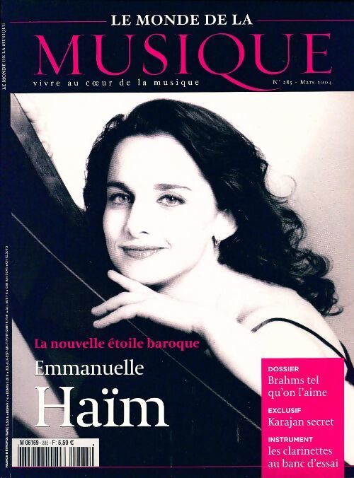 Le Monde de la musique n°285 : E. Haïm - Collectif - Livre