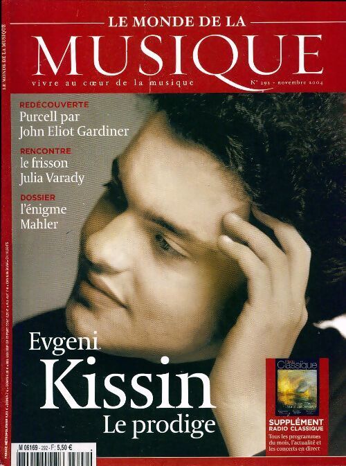 Le Monde de la musique n°292 : E. Kissin - Collectif - Livre