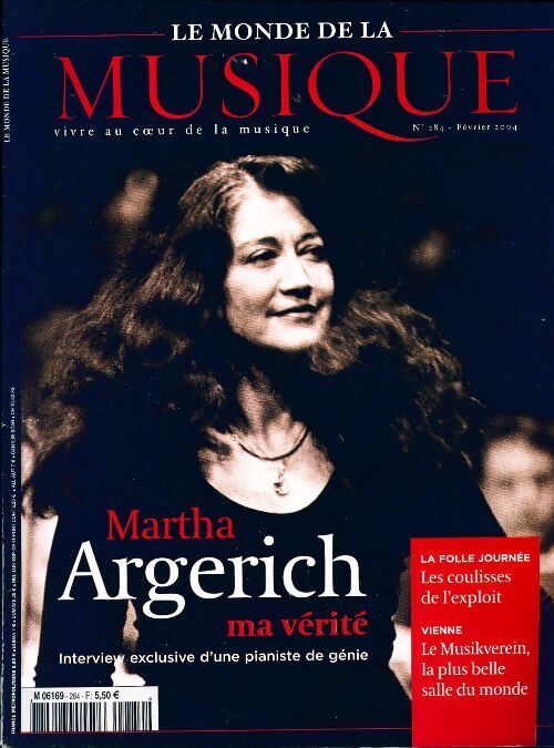Le Monde de la musique n°284 : M. Argerich - Collectif - Livre