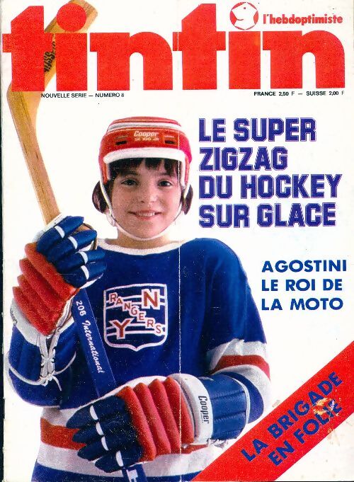 Tintin (nouvelle série) n°8 : Hockey sur glace - Collectif - Livre