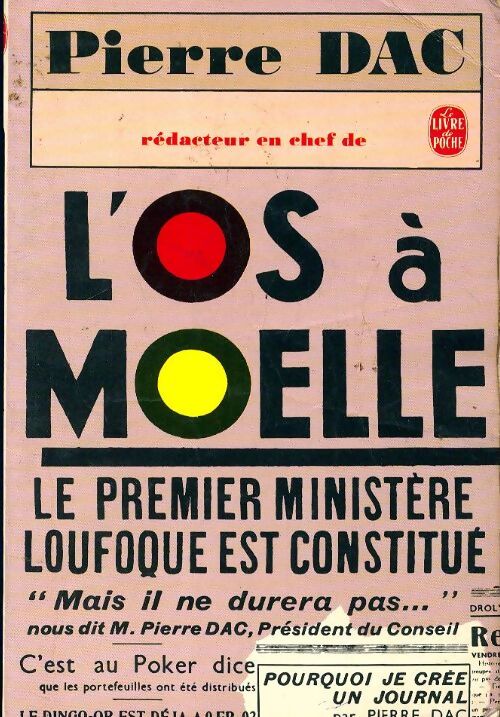L'Os à Moëlle - Pierre Dac - Livre