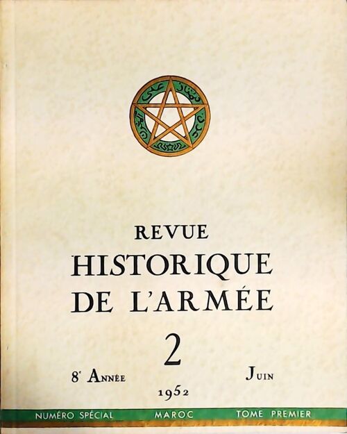 Revue historique de l'armée 1952 n°2 - Collectif - Livre