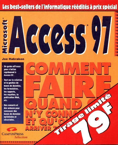 Access 97  - Joe Habraken - Livre