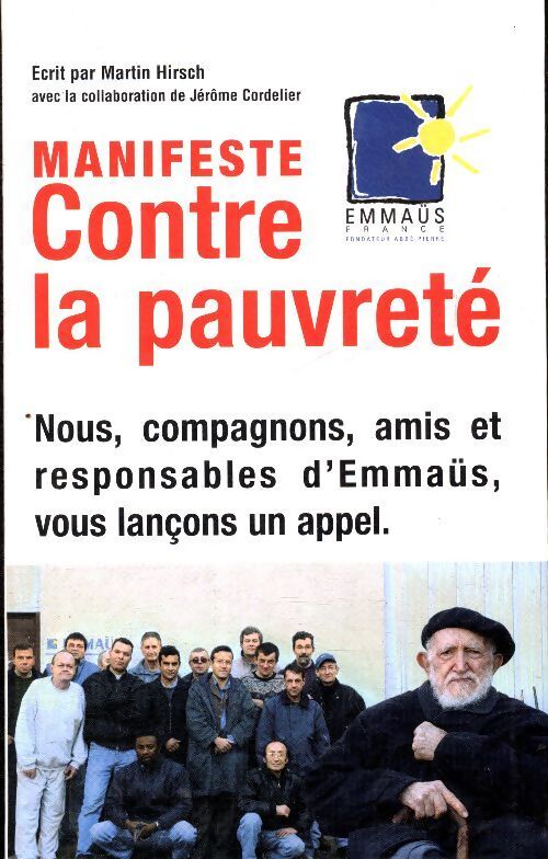 Manifeste contre la pauvreté - Jérôme Cordelier - Livre
