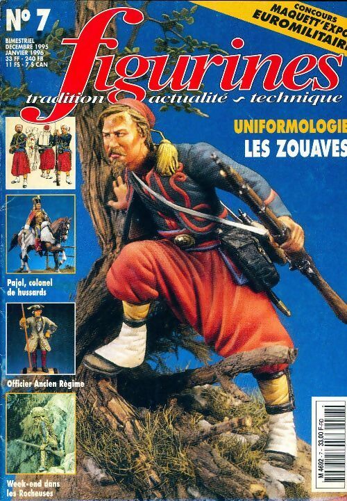 Figurines n°7 : Les zouaves - Collectif - Livre