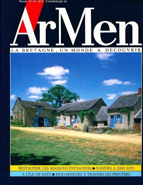 ArMen n°44 : Restaurer les maisons paysannes / Vannes à 2000 ans / A l'île de Batz - Collectif - Livre