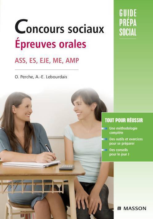 Concours sociaux. Epreuve orale - Olivier Perche - Livre