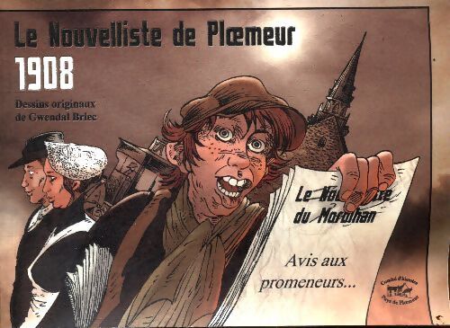 Le nouvelliste de Ploemeur 1908 - Gwendal Briec - Livre